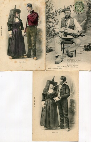 Lot cartes sur le - de,