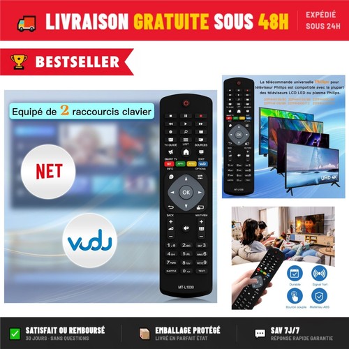 Télécommande remplacement - de,