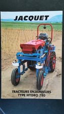 prospectus tracteur Jacquet