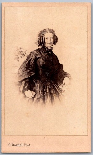 Cdv 1860 femme style - cdv,