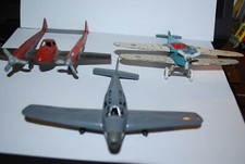 SOLIDO DEMONTABLE LOT DE 3 AVIONS