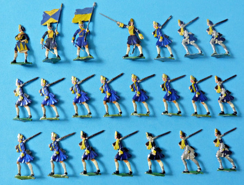 Plats étain zinnfiguren - plats,