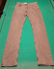 Jeans LEVIS 512 Slim Taper stretch gris Taille 34 Longueur de jambes 36 Neuf