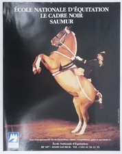 [AFFICHE D'ART] Le cadre noir : Splendeur du cheval et son cavalier #Saumur 1994