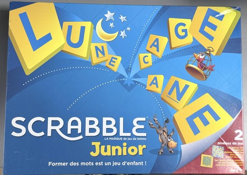 Mattel scrabble junior - scrabble,