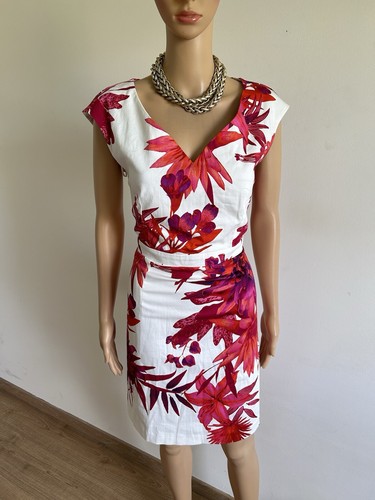 Robe blanche fleurie neuve - fleurie,