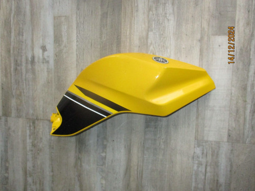 Couvre réservoir droit jaune - couvre,