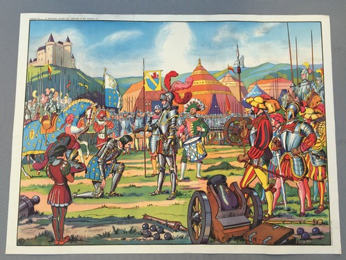 Ancienne affiche historique