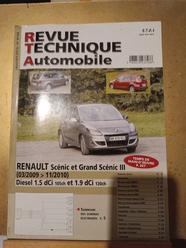 Revue technique automobile - revue,