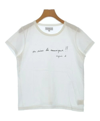 Shirt blanc femme agnes b - t-shirt,