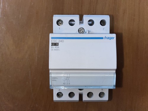Contacteur poles 40a hager - 40a,