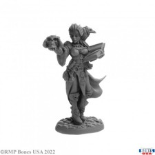 1x TEREZINYA - BONES USA REAPER figurine miniature rpg jdr female sorcerer 30093