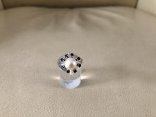 Bague blanc perle et - bague,