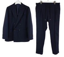 Suitsupply la Spalla / Ames Pleat Es Costume Homme UK 46 /UK 40 Laine