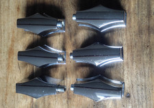 X 6 COQUILLES FIBES TOM CAISSE CLAIRE / FIBES ORIGINAL SNARE TOM DRUM LUGS LOT 8