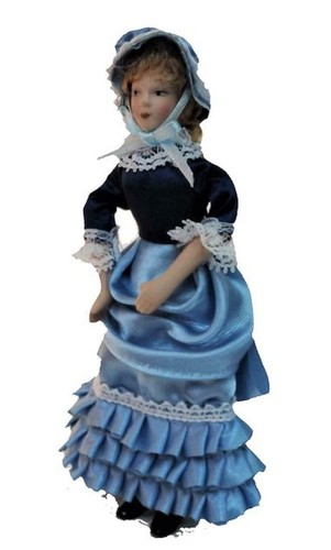 Maison poupée dame - maison, de