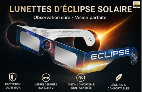 Lunettes éclipse solaire iso - lunettes,
