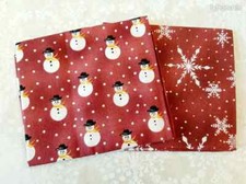 lot de 2 coupons de tissus