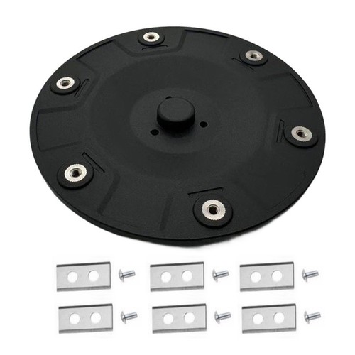 Disque robot tondeuse noir - disque,