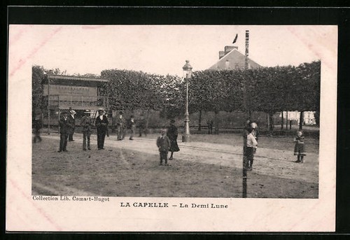 Cpa capelle demi lune - cpa, la