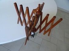 DEVIDOIR ou DEROULEUR de laine ECHEVEAUDOIR en bois art populaire couture ancien