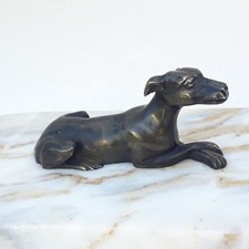 Bronze animalier chien