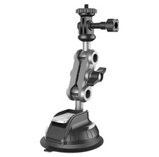 Support caméra voiture ventouse 360° réglable GoPro Insta360 DJI 1/4