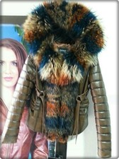 Veste moderne luxe fourrure