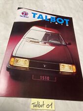 Talbot 1510 1982 LS GL GLS SX