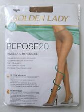 COLLANT VOILE GOLDEN LADY REPOSE 20 DEN TAILLE XL COULEUR MELON