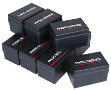 Lot 10 boîte rangement " PHOTO SERVICE "pour diapositive (Réf#M-574)