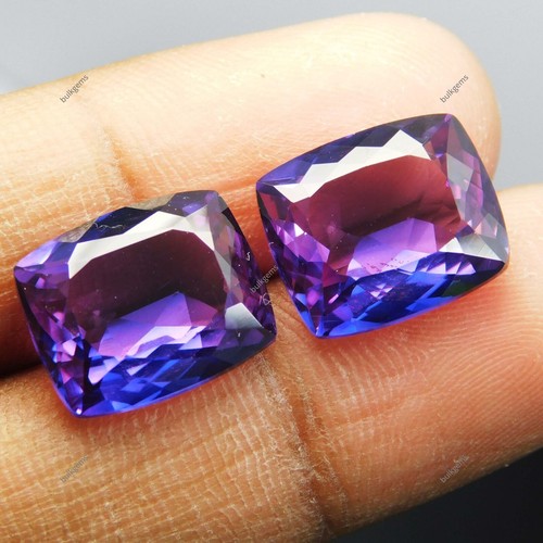 Coussin tanzanite violette - coussin,