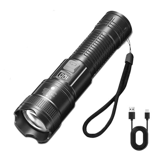 Lampe torche led rechargeable - torche,