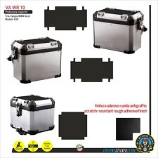 3 Protections Valises Top Case BMW Aluminium K 25 R 1200 1250 F 800 Anti-rayures