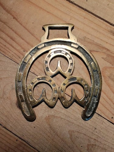 Harnais cheval laiton - harnais,