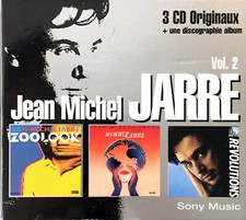 COFFRET BOX SET 3xCD ALBUM JEAN MICHEL JARRE VOL. 2 REMASTERED COMME NEUF 1999