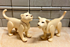 PLAYMOBIL Animaux 2 Bébés Lions Panthère Animal Sauvage Féroce Zoo 3