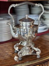 Bouilloire à sifflet Ercuis Prestige Louis XV Samovar Théière