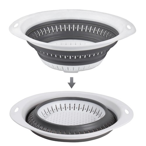 Passoire pliable silicone - passoire,
