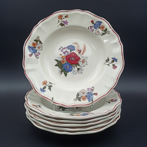 Sarreguemines 6 assiettes - sarreguemines,