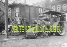 54 Villerupt - Le rouleau compacteur -  affiche plastifiée 