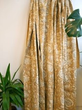 Indien Coton Beige Floral