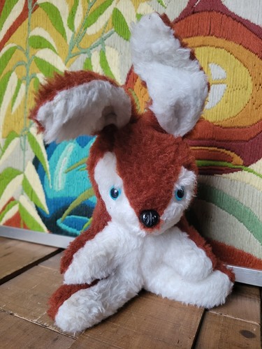 Ancienne petite peluche lapin - petite,