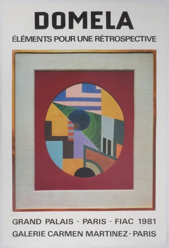 Affiche art césar domela - d'art],