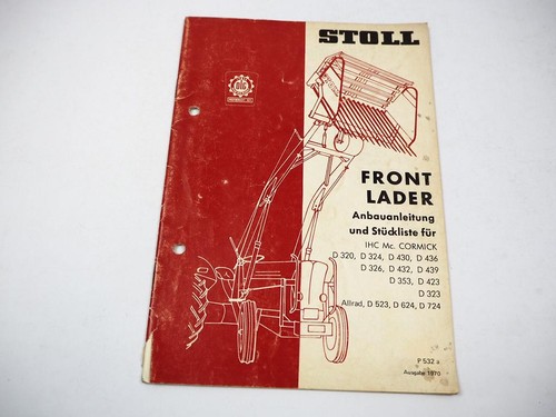 Stoll front loader - loader, for