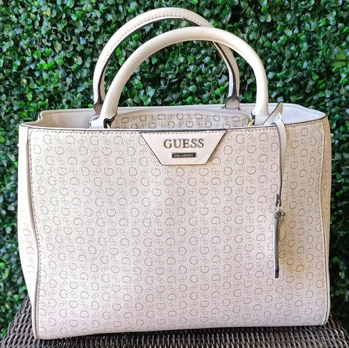 Guess beige logo - logo, top