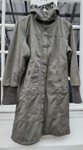 T38 vintage long manteau vert - t38,