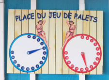 Compteur mural pour jeu de