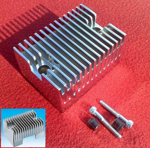 Cache regulateur chrome pour - cache,