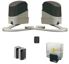 Kit automatisme pour portail battant POPKIT - NICE - POP7124KCE